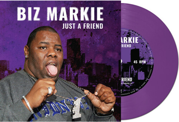 Biz Markie – Just A Friend (Vinyl, 7", Single, Limited Edition, Numbered, Purple)