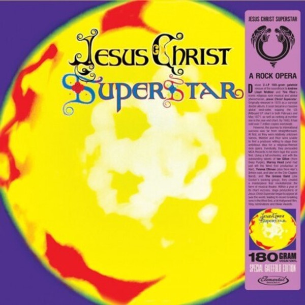 Jesus Christ Superstar: A Rock Opera (2 x Vinyl, LP, Album, Limited Edition, Stereo, 180g)