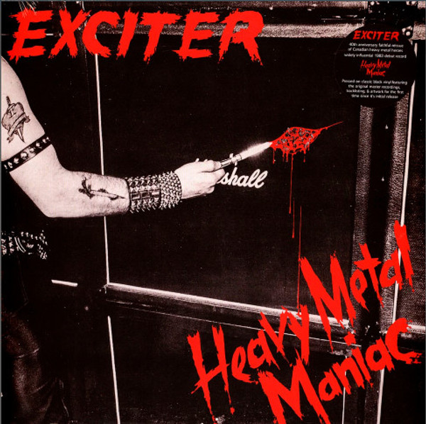 Exciter – Heavy Metal Maniac (Vinyl, LP, Album, Limited Edition, 40th Anniversary, Stereo)