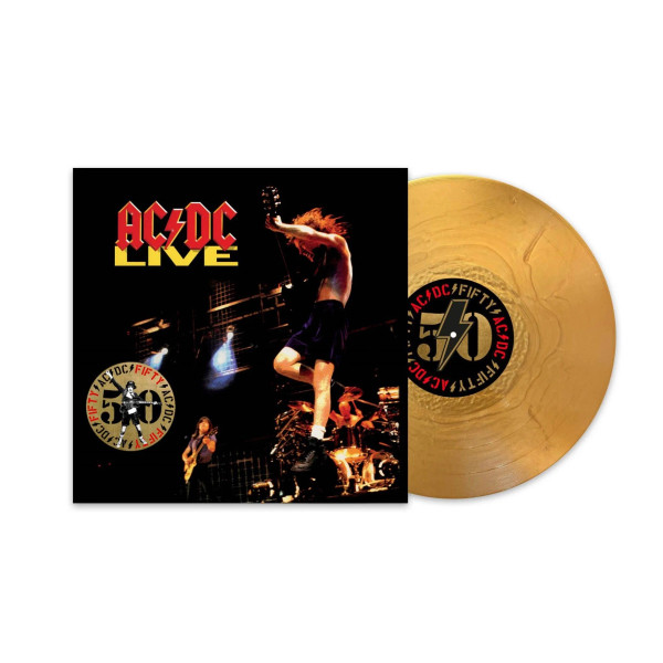 AC/DC – Live (2 x Vinyl, LP, Album, 50th Anniversary Special Edition, Gold, 180g)