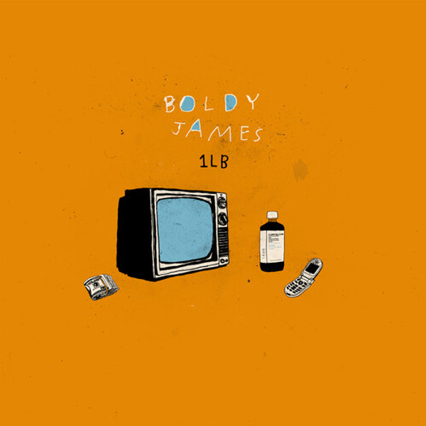 Boldy James & Your Boy Posca – 1 LB (One Lucky Bastard) (Vinyl, 12" EP, Limited Edition, Numbered, Orange Galaxy)