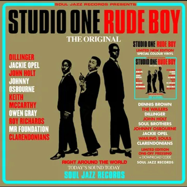 RSD2024 Soul Jazz Records Presents – Studio One Rude Boy (2 x Vinyl, LP, Compilation, Remastered, 180g)