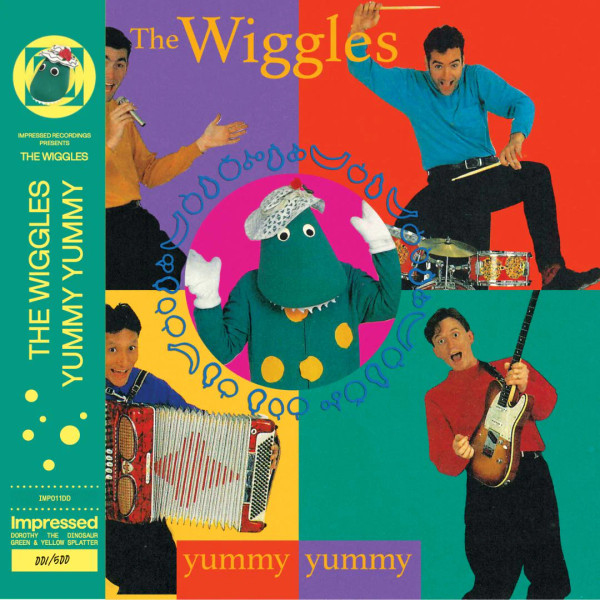 RSD2024 The Wiggles – Yummy Yummy (Vinyl, LP, Album, Numbered, "Dorothy's Version" Green With Yellow Splatter)