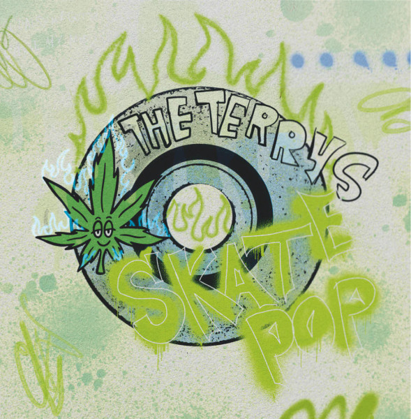 RSD2024 The Terrys – Skate Pop (Vinyl, LP, Album, 4/20 Edition, Numbered, Clear Green)