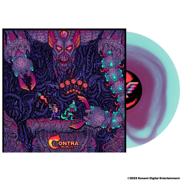 Contra: ReBirth - Original Soundtrack (Vinyl, LP, Album, Purple/Blue Swirl)