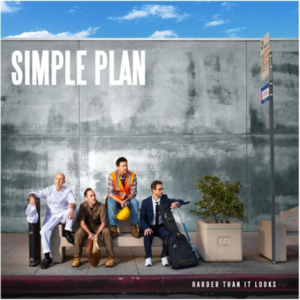 Simple Plan – Harder Than It Looks (Vinyl, LP, Album, Limited Edition, Blue Marble Coloured Vinyl)