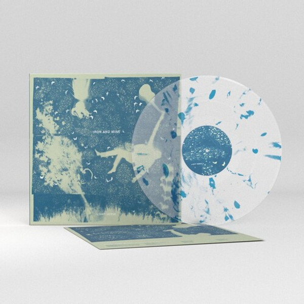 Iron And Wine – Light Verse (Vinyl, LP, Album, Clear with Blue Swirl)