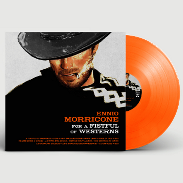 Ennio Morricone – For A Fistful Of Westerns (Vinyl, LP, Compilation, Limited Edition, Clear Orange)