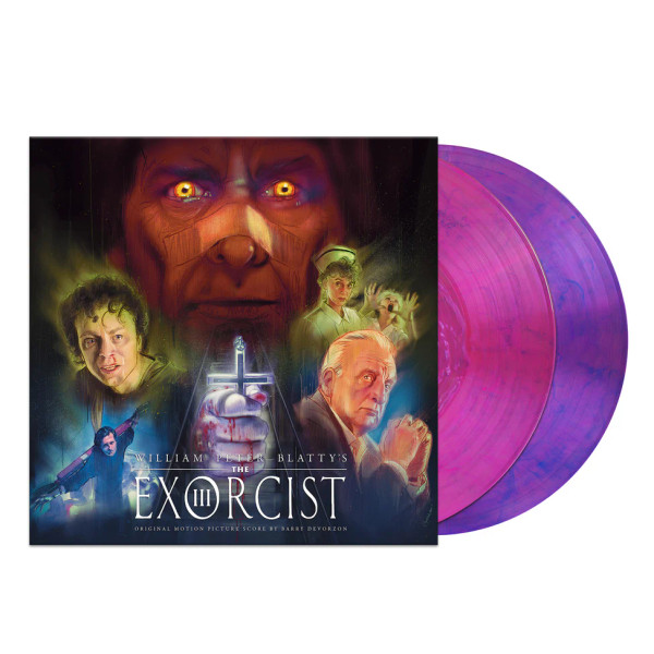 The Exorcist III: Original Motion Picture Score (2 x Vinyl, LP, Album, Pink/Purple Smoke)