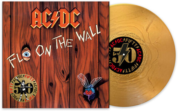 AC/DC – Fly On The Wall (Vinyl, LP, Album, Limited Edition,Remastered, Special Edition, Stereo, Gold, 50th Anniversary Edition)
