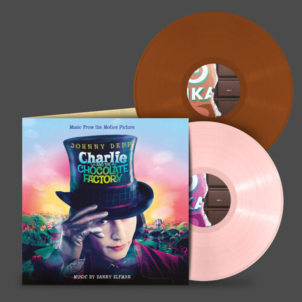 Danny Elfman – Charlie And The Chocolate Factory: Music From The Motion Picture (2 x Vinyl, LP, Album, Marshmallow & Chocolate Coloured)