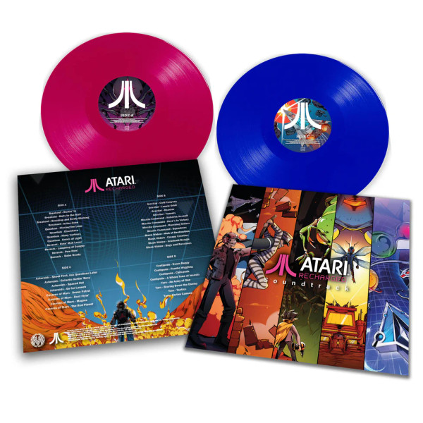 Megan McDuffee – Atari Recharged: Original Soundtrack (2 x Vinyl, LP, Album, Opaque Blue & Pink)