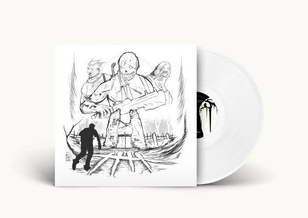 Dead By Daylight: Official Video Game Soundtrack (Vinyl, LP, Album, "Sketch Chase" Cover, Bone White)