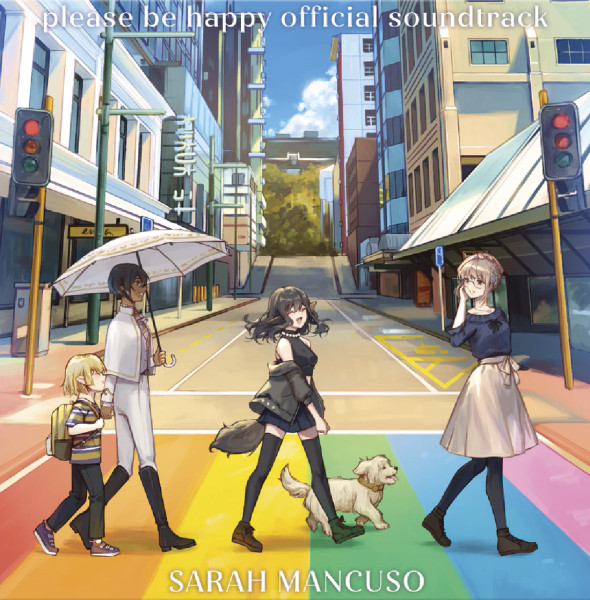 Sarah Mancuso – Please Be Happy: Official Soundtrack (Vinyl, LP, Limited Edition, Stereo, Clear With Random Colour Splatter)
