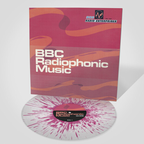 BBC Radiophonic Workshop – BBC Radiophonic Music (Vinyl, LP, Album, Remastered, Limited Edition, Transparent w/ Pink Splatter)