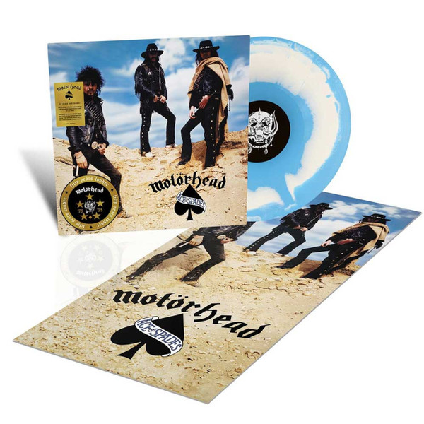 Motörhead – Ace Of Spades (Vinyl, LP, Album, Limited Edition, Remastered, Blue & White)