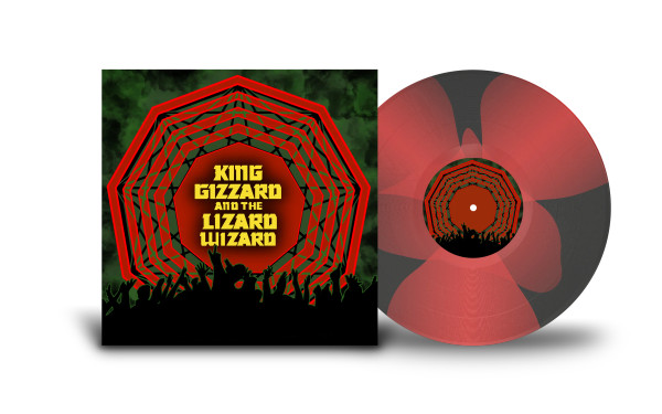 King Gizzard & The Lizard Wizard – Nonagon Infinity Live (Vinyl, LP, Compilation, "Evil Death" Black Ice & Red, 180g)