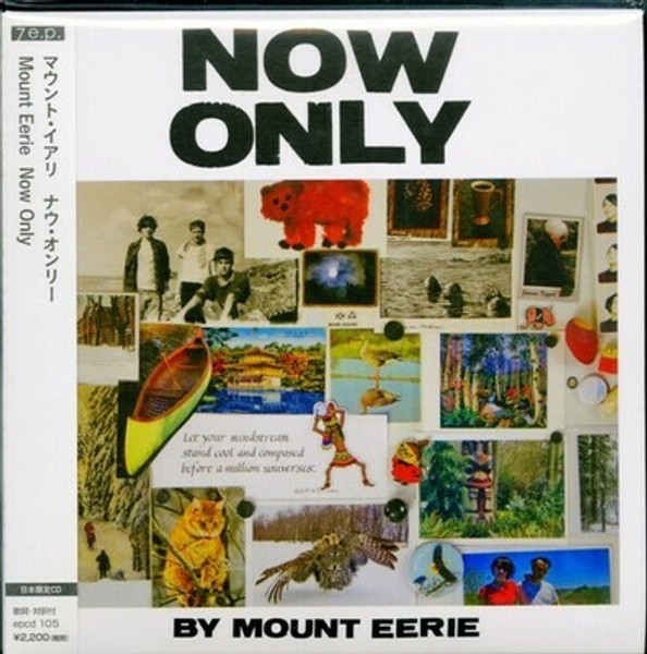 Mount Eerie – Now Only (CD, Album)