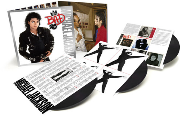 Michael Jackson – Bad 25 (3 x Vinyl, LP, Album, Remastered, 25th Anniversary Edition, 180g)