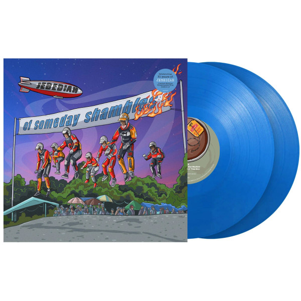 Jebediah – Of Someday Shambles (2 x Vinyl, LP, Album, Limited Edition, Translucent Blue)