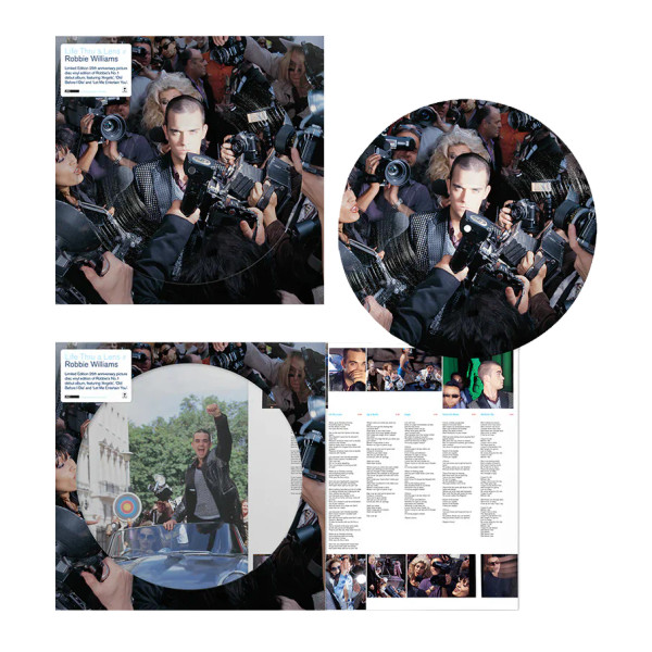 Robbie Williams – Life Thru A Lens (Vinyl, LP, Album, 25th Anniversary Edition, Picture Disc)