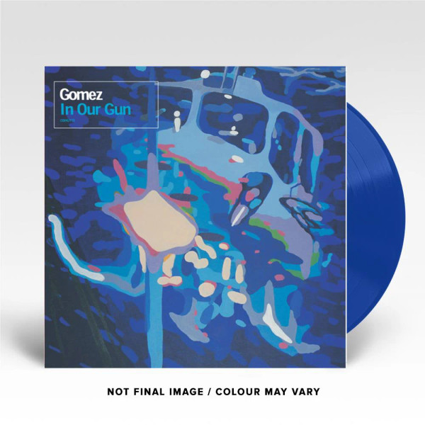 Gomez – In Our Gun (2 x Vinyl, LP, Album, Blue Transparent)
