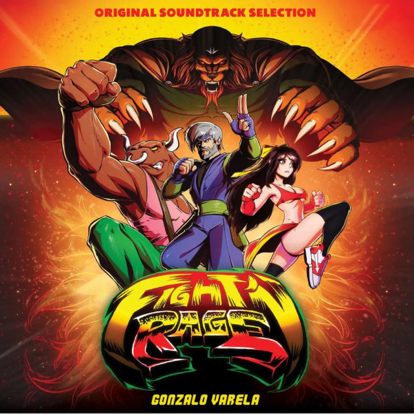Gonzalo Varela – Fight'N Rage: Original Soundtrack Selection (Vinyl, LP, Album, Limited Edition, Fight'N Rage Swirl)