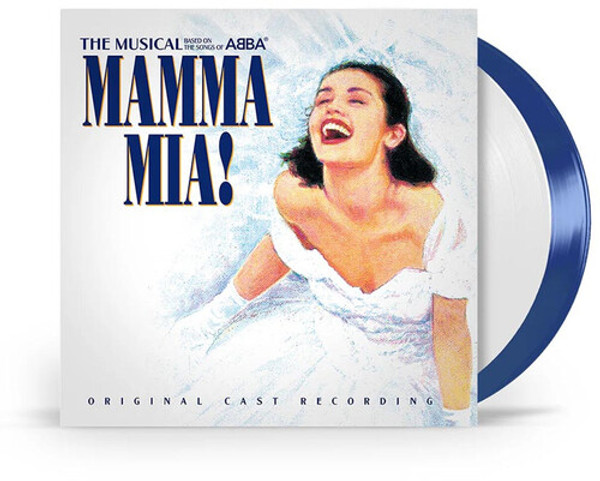 Various – Mamma Mia! The Musical Based On The Songs Of ABBA: Original Cast Recording (2 x Vinyl, LP, Album, Limited Edition, Blue & White)
