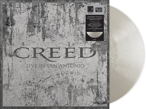 RSDBF2025 Creed – Live In San Antonio (11/14/1999) (2 x Vinyl, LP, Album, Limited Edition, Silver)