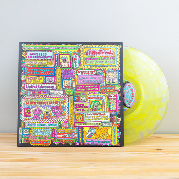 of Montreal – Freewave Lucifer F<ck F^ck F>ck (Vinyl, LP, Album, Limited Edition, Cloudy Yellow)