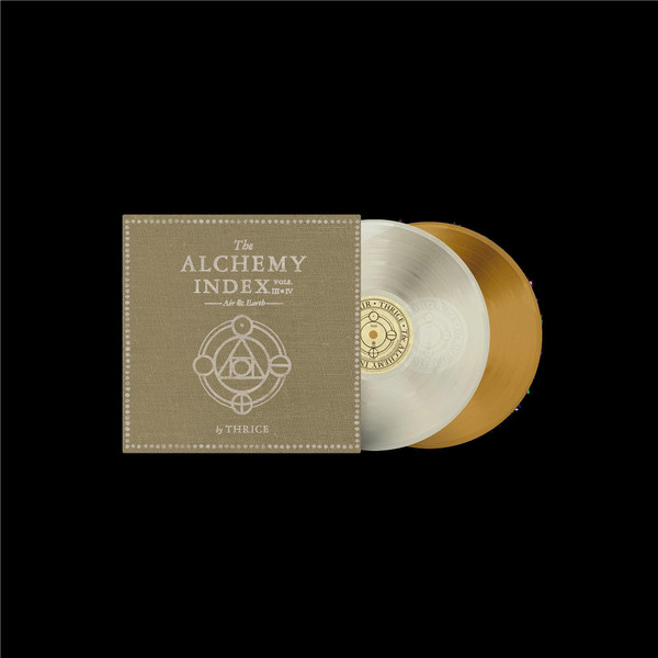 Thrice – The Alchemy Index Vols. III & IV: Air & Earth (2 x Vinyl, LP, Album, 45RPM, Limited Edition, Translucent Milky Clear & Tan)
