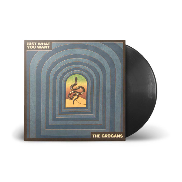 The Grogans – Just What You Want (Vinyl, LP, Album, Limited Edition, Alternative Blue Cover)