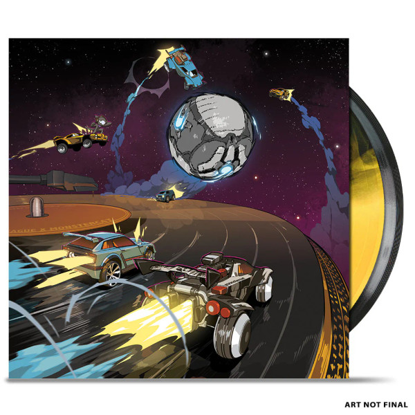 Various – Rocket League x Monstercat: 10 Year Anniversary (2 x Vinyl, LP, Compilation, Limited Edition, Solid Black & Custard)