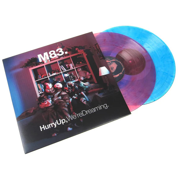 M83 – Hurry Up, We're Dreaming. (2 x Vinyl, LP, Album, 15th Anniversary Edition, Clear Pink & Clear Blue)