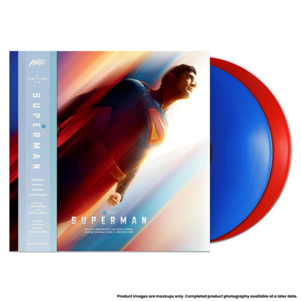 John Murphy & David Fleming – Superman (2025): Original Motion Picture Soundtrack (2 x Vinyl, LP, Album, Solid Red & Blue)