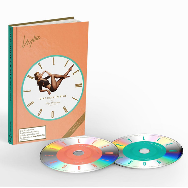 Kylie Minogue – Step Back In Time: The Definitive Collection (2 x CD, Compilation, Deluxe Edition, Hardbook)