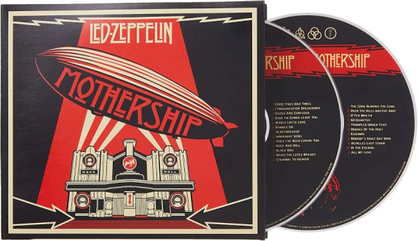 Led Zeppelin – Mothership (2 x CD, Compilation, Remastered, Digipak)