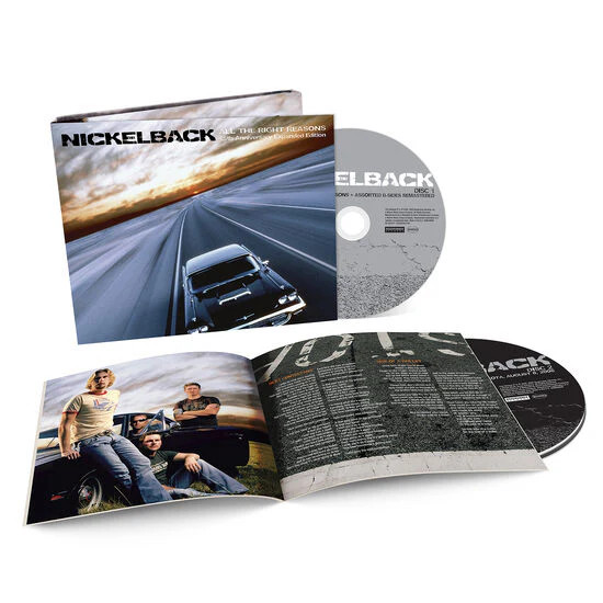 Nickelback – All The Right Reasons (2 x CD, Album, 15th Anniversary Expanded Edition, Remastered, Digipak)