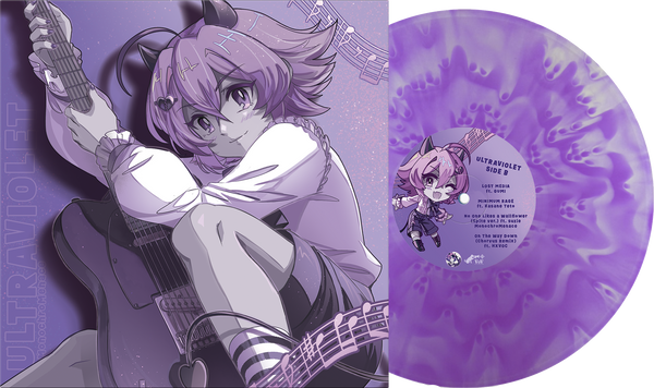MonochroMenace – ULTRAVIOLET (Vinyl, LP, Album, Purple & Milky White)