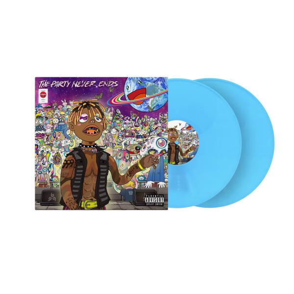 Juice WRLD – The Party Never Ends (2 x Vinyl, LP, Album, Indie Exclusive, Limited Edition, Blue)