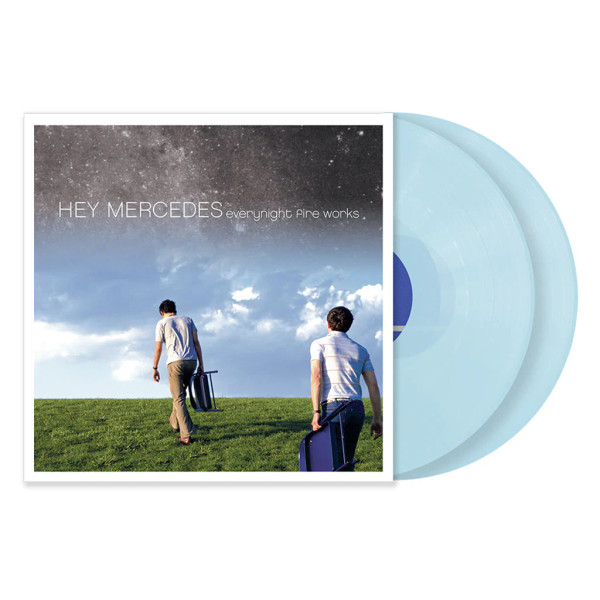 Hey Mercedes – Everynight Fire Works (2 x Vinyl, LP, Album, Remastered, Deluxe Edition, Clear Blue)