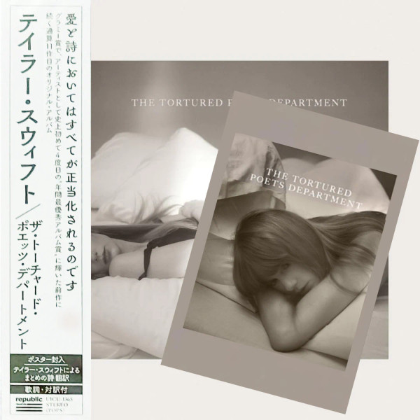 Taylor Swift – The Tortured Poets Department (CD, Album, Japanese "The Manuscript" Edition)