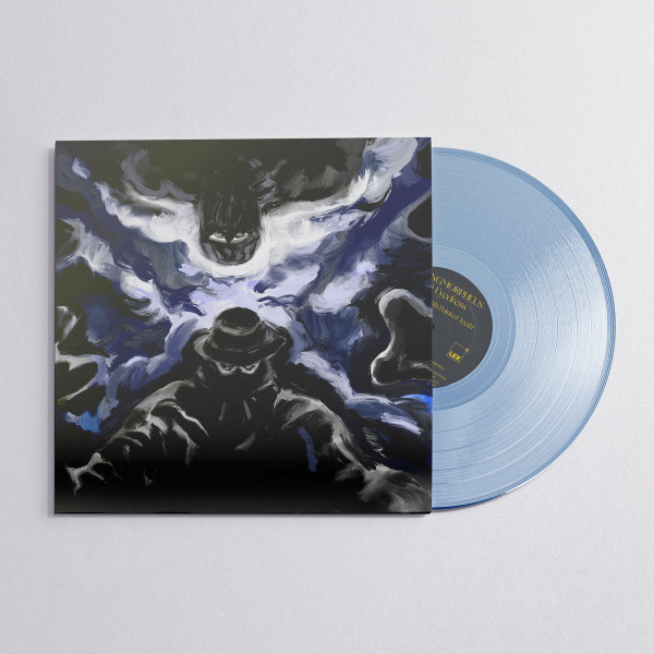Yungmorpheus & Eyedress – Affable With Pointed Teeth (Vinyl, LP, Album, Blue Gray)