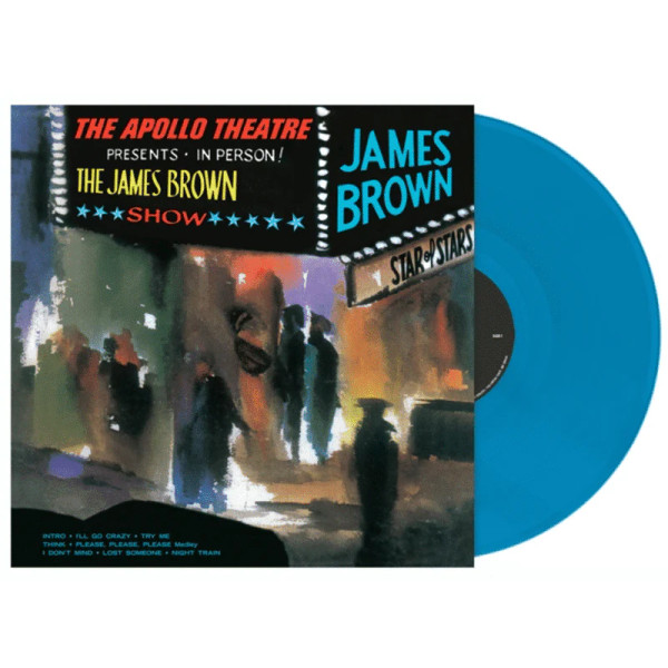 James Brown – Live At The Apollo (Vinyl, LP, Album, Blue, 180g) James Brown – Live At The Apollo (Vinyl, LP, Album, Blue, 180g)