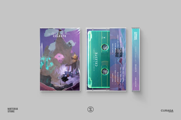 Nokbient – Video Game LoFi: Celeste (Cassette, Album, Clear Green)
