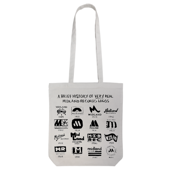 RSD2026 Midland Records "Logo History" Tote Bag