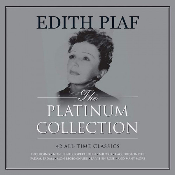 Edith Piaf – The Platinum Collection (3 x Vinyl, LP, Album, White)
