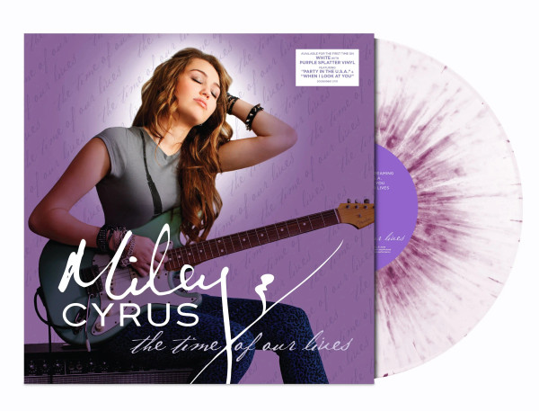 Miley Cyrus, The Time Of Our Lives, Vinyl, EP, White With Purple Splatter