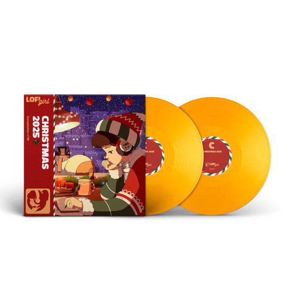 Various – Lofi Girl: Christmas 2025 (2 x Vinyl, LP, Compilation, Limited Edition, Gold Opaque Marble)