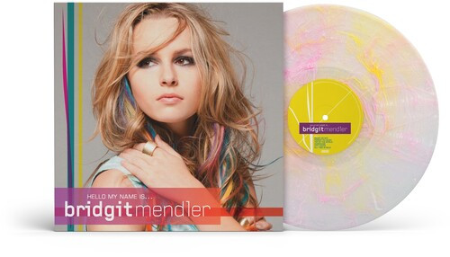 Bridgit Mendler, Hello My Name Is, …, Vinyl, LP, Album, Clear With Pink And Yellow Wisps